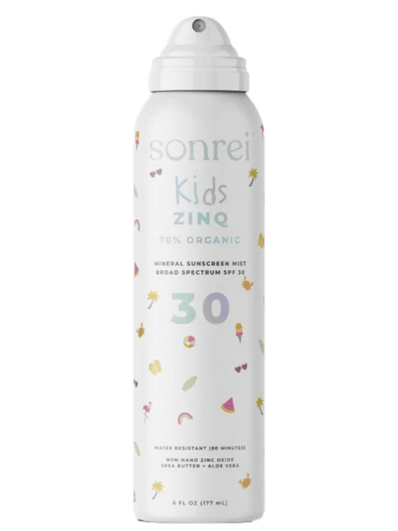 Sonrei Kids Zinq Organic Mineral Sunscreen Mist SPF 30