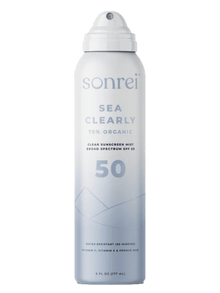  Sonrei Sea Clearly Organic Clear Sunscreen Mist SPF 50