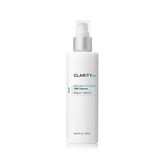 ClarityRx Return to Calm CBD Cleanser