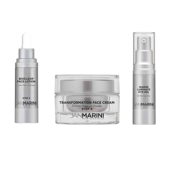 Jan Marini Bioclear Face Lotion + Transformation Face Cream (Receive Marini Luminate Eye Gel Free)